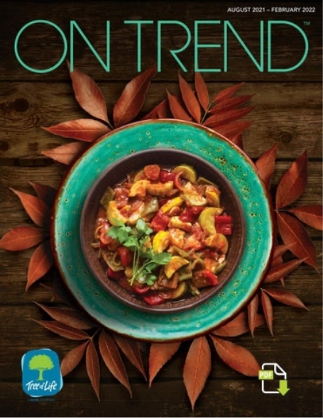 On Trend catalogue August 2021 to February 2022 issue cover
